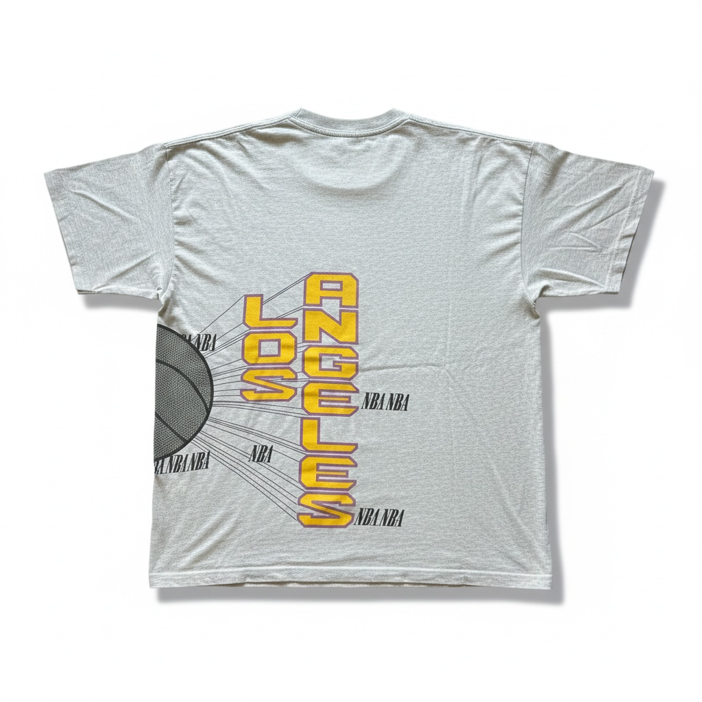Vintage Early 90s Single stitch Lakers T-shirt