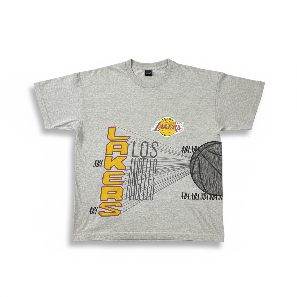 Vintage Early 90s Single stitch Lakers T-shirt