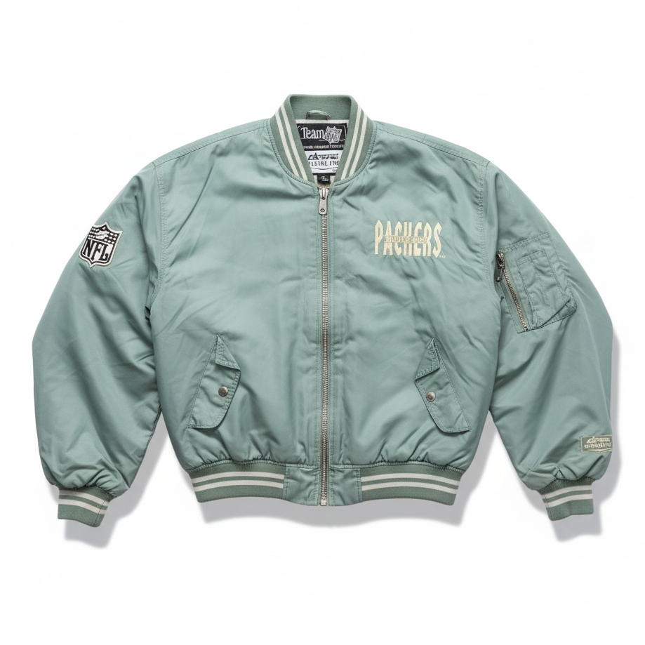 Vintage 90s Packers Bomber Jacket