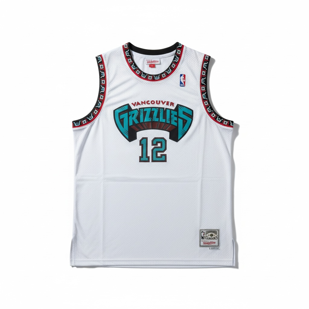 Vintage Morant Grizzlies Embroidered Jersey