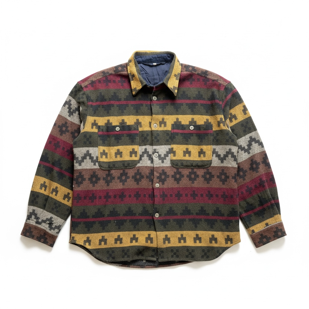 Vintage Navajo Print Shirt