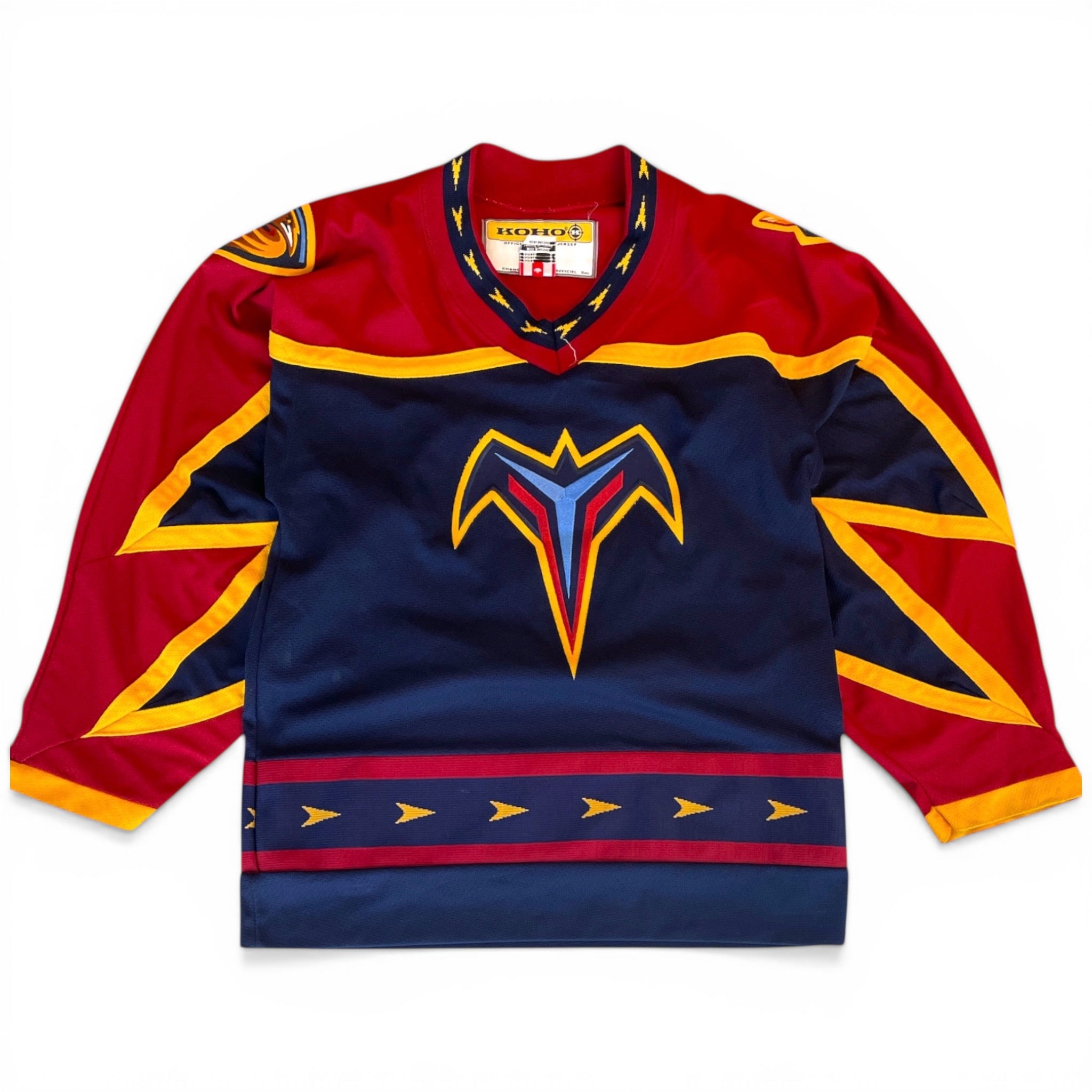 Vintage Atlanta Thrashers - 1999-00 Blank CCM Away Jersey