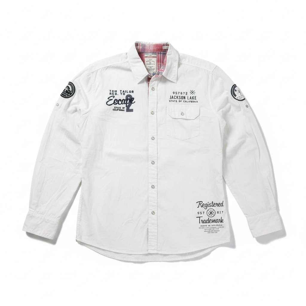 Vintage Tom Tailor White shirt