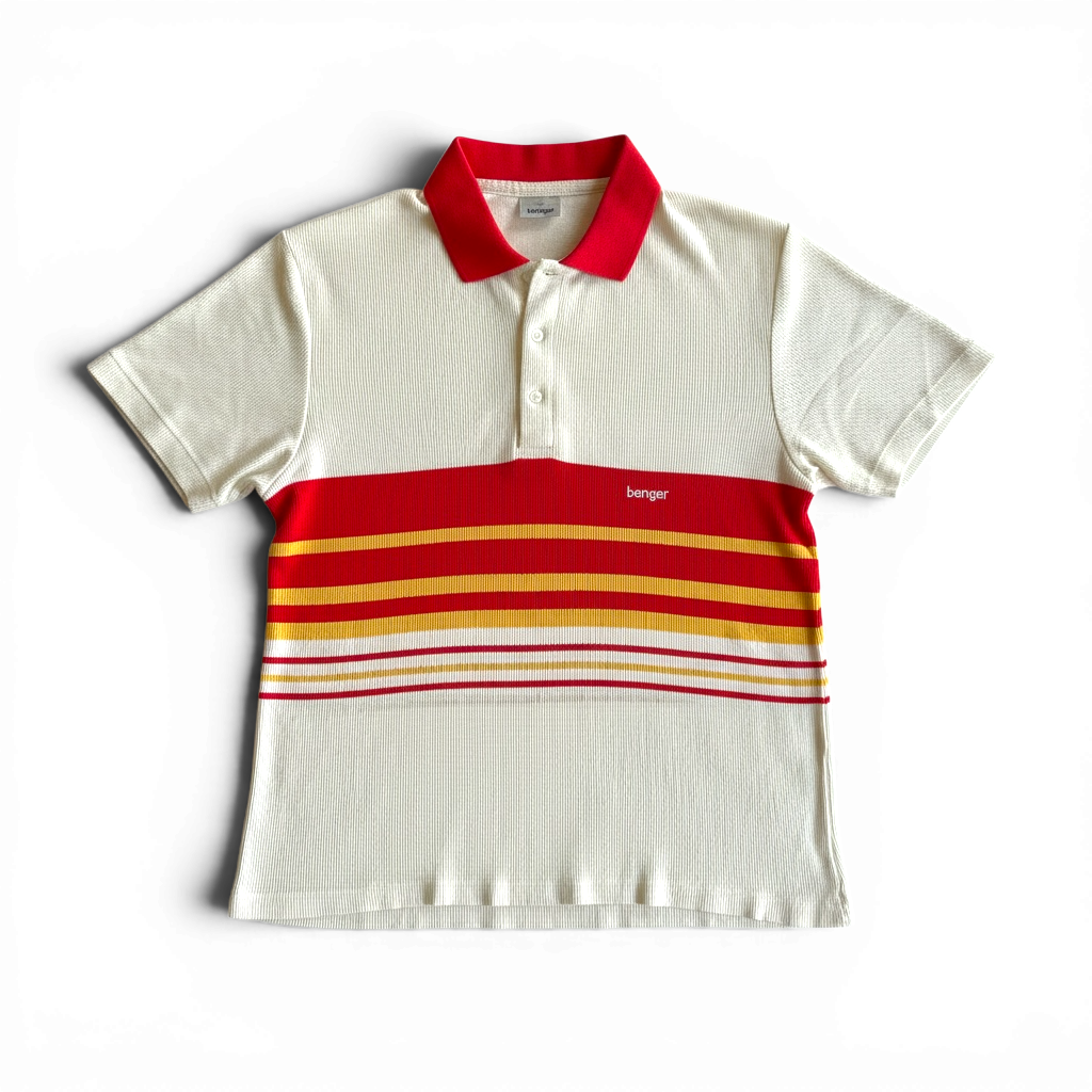 Vintage 70s Benger Knit Polo Shirt