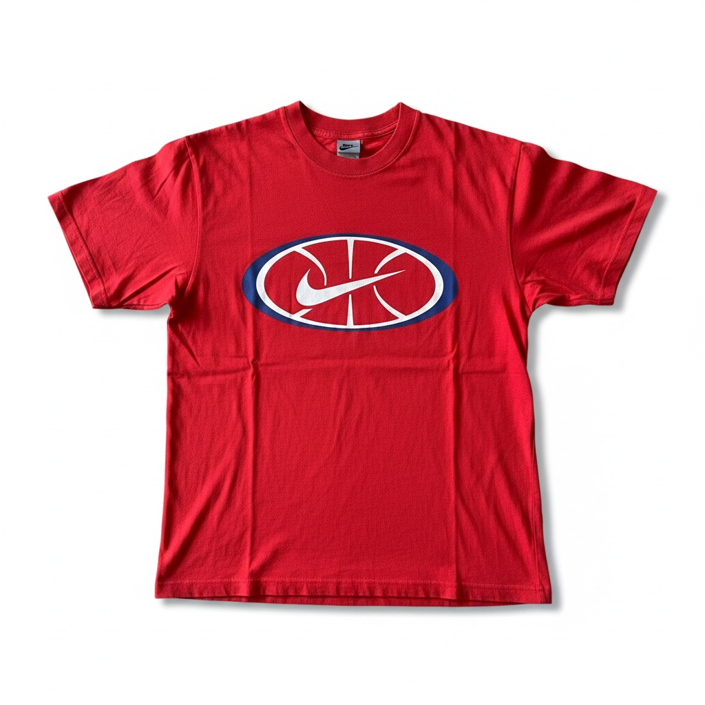 Vintage 90s Nike Oval Basketball T-Shirt