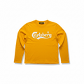 Vintage yellow Carlsberg long-sleeve shirt