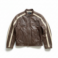Vintage Leather Motorcycle Jacket