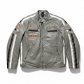 Vintage Leather Motorcycle Jacket