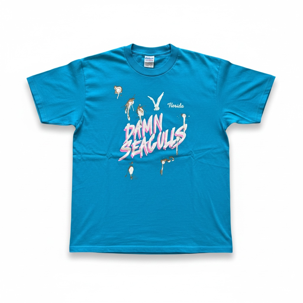 Vintage "Damn Seagulls" T-Shirt