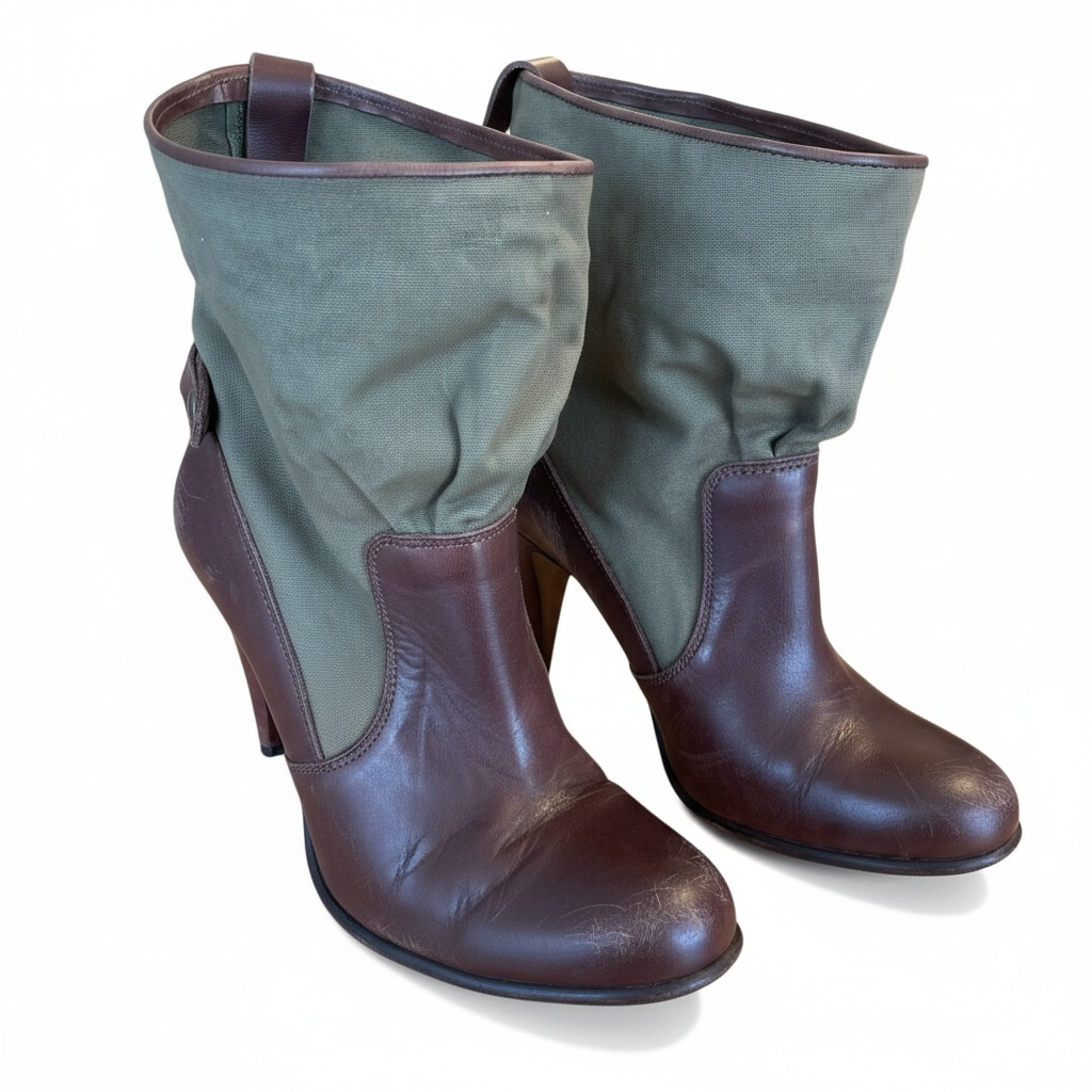 Vintage Diesel Heeled Boots