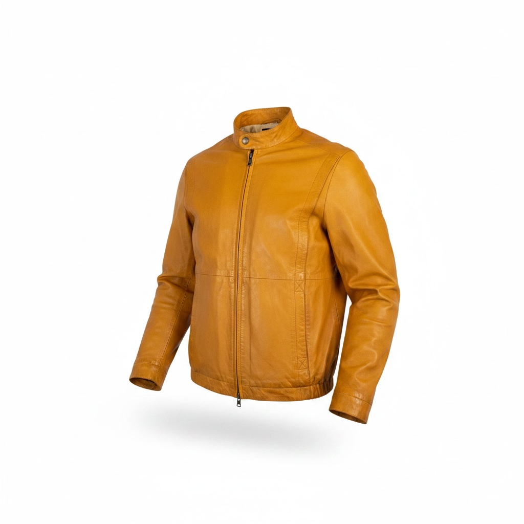 Vintage Leather Biker Jacket