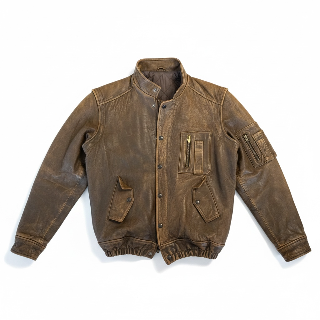Vintage 80s Leather Jacket