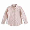 Vintage pink and white striped long-sleeve oxford shirt from Polo Ralph Lauren