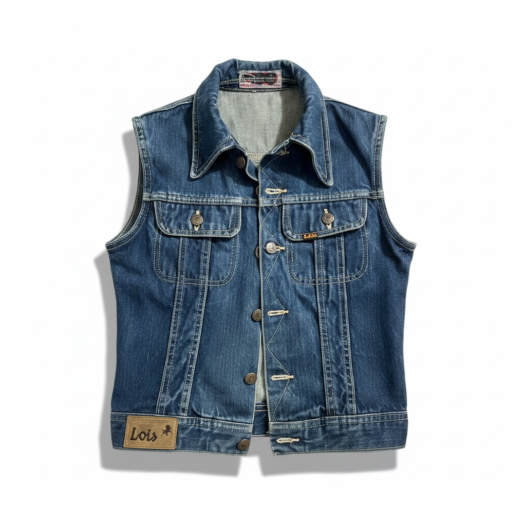 Vintage Lois denim vest