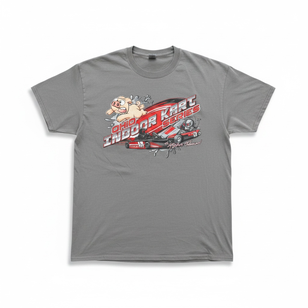 Vintage "Ohio Indoor Kart Series" T-Shirt
