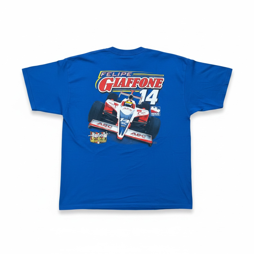 Vintage Felipe Giaffone IndyCar racing T-Shirt