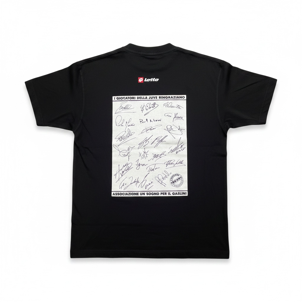 Vintage Lotto x Juventus 01/02 Charity T-shirt