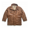 Vintage Camel Active Leather Jacket