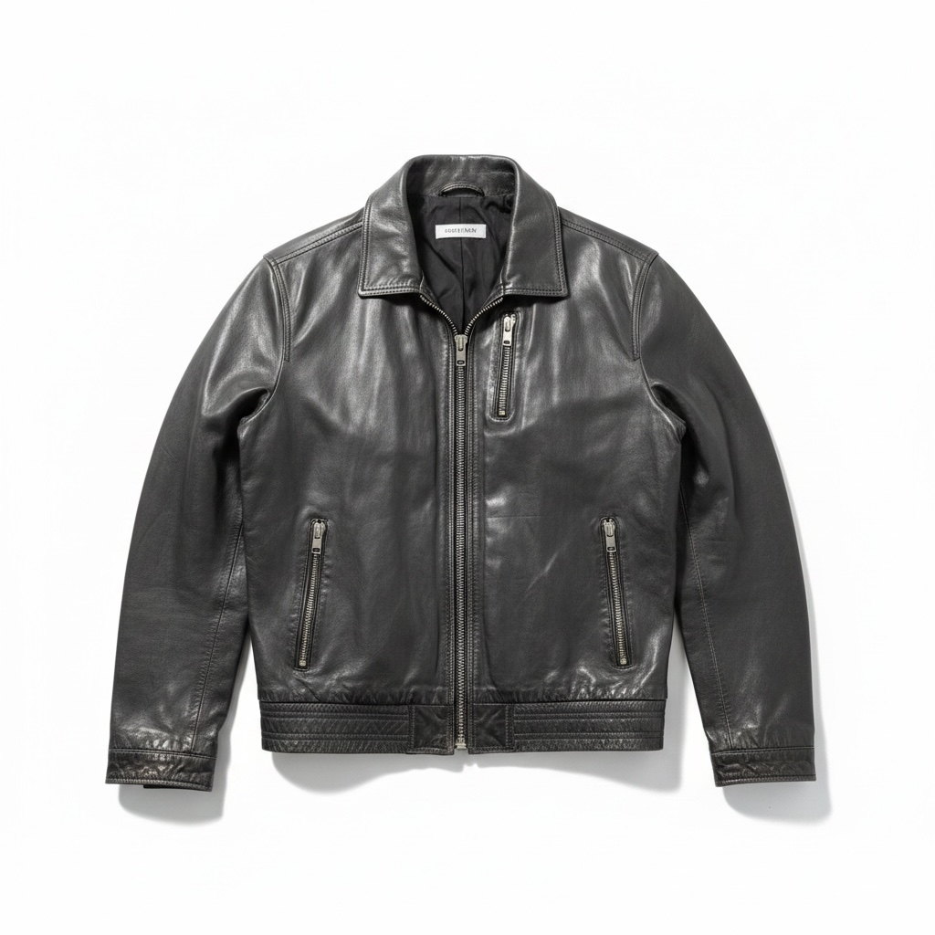 Vintage Lambskin Leather Jacket