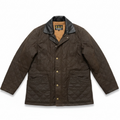 Vintage Barbour Leather Polarquilt Jacket