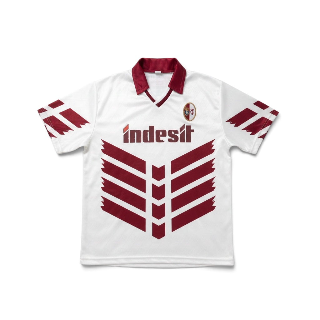 Vintage 91-92 Torino FC Away Football Shirt