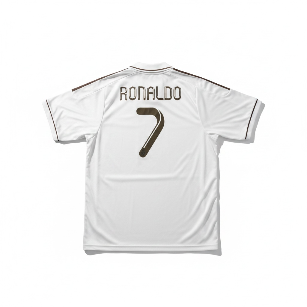 Vintage 11/12 Real Madrid Ronaldo Home Football Shirt