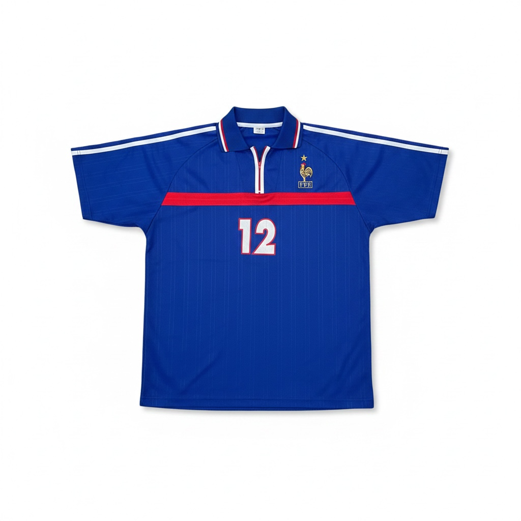 Vintage 98–00 France Home Football Shirt