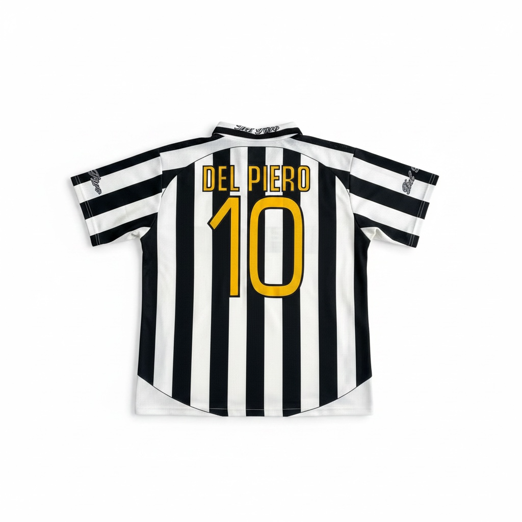 Vintage 2002/2003 Juventus home Football T-Shirt
