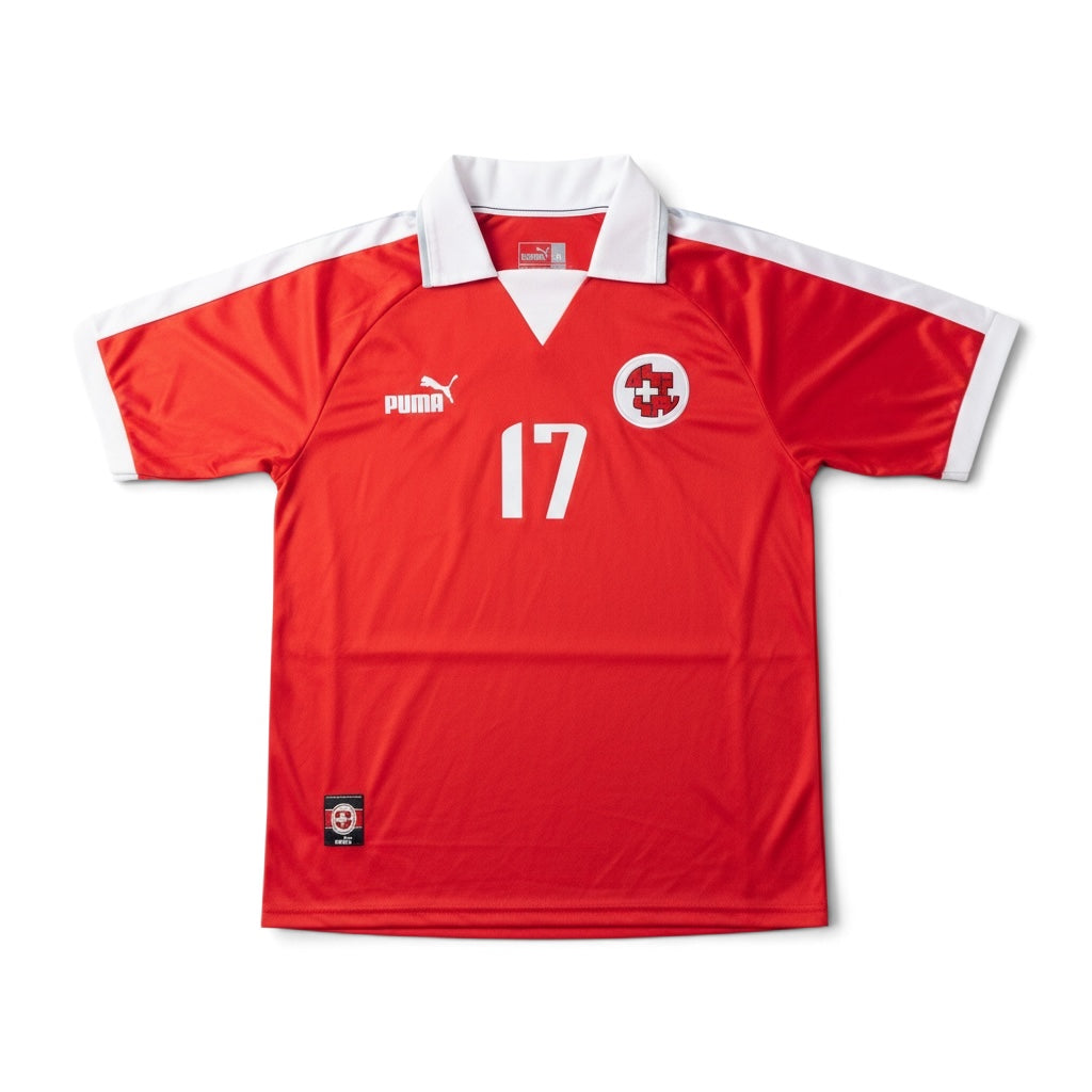 Vintage 02/04 Switzerland National Football Home Shirt