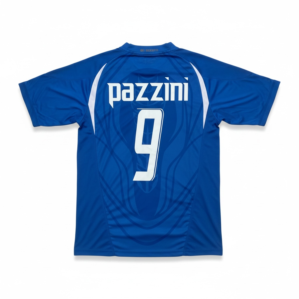 Vintage 2010 Italy Home Football Shirt
