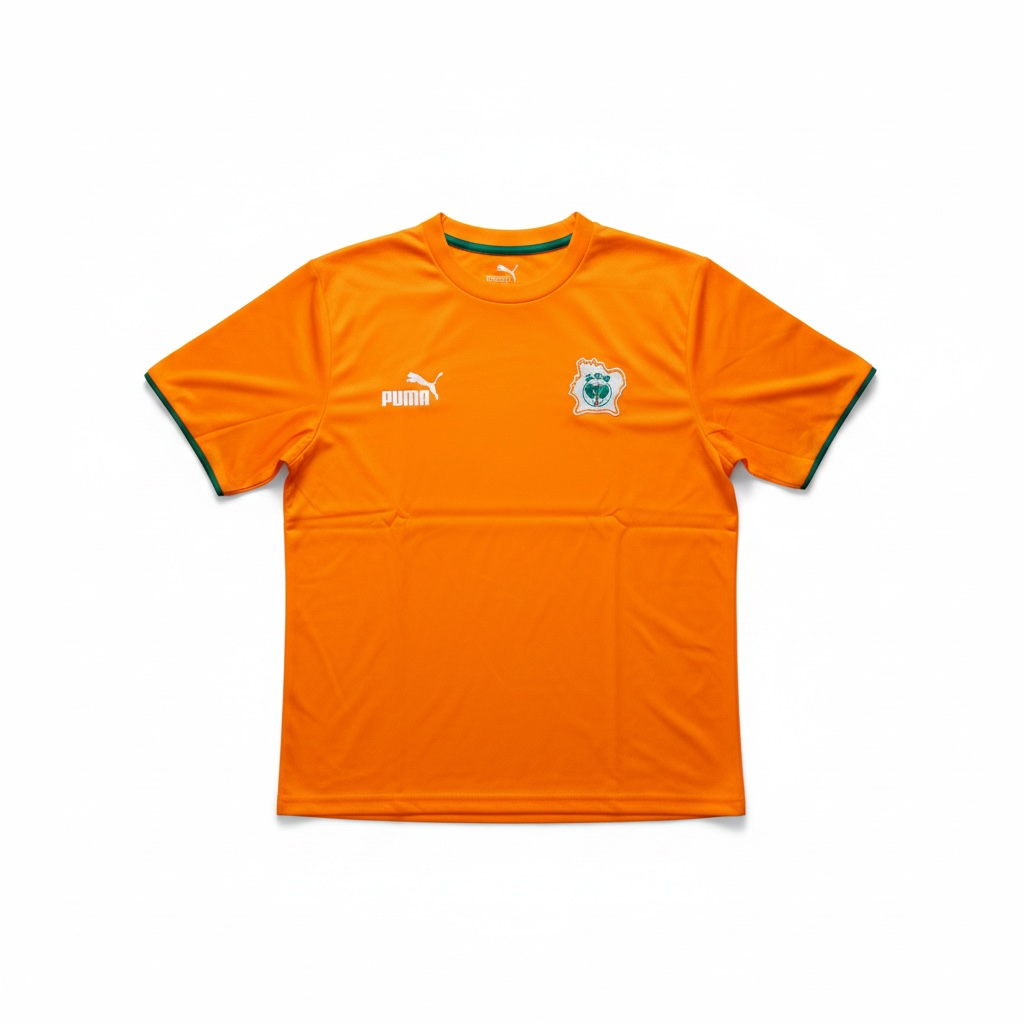 Vintage 08–09 Ivory Coast Home Football Jersey