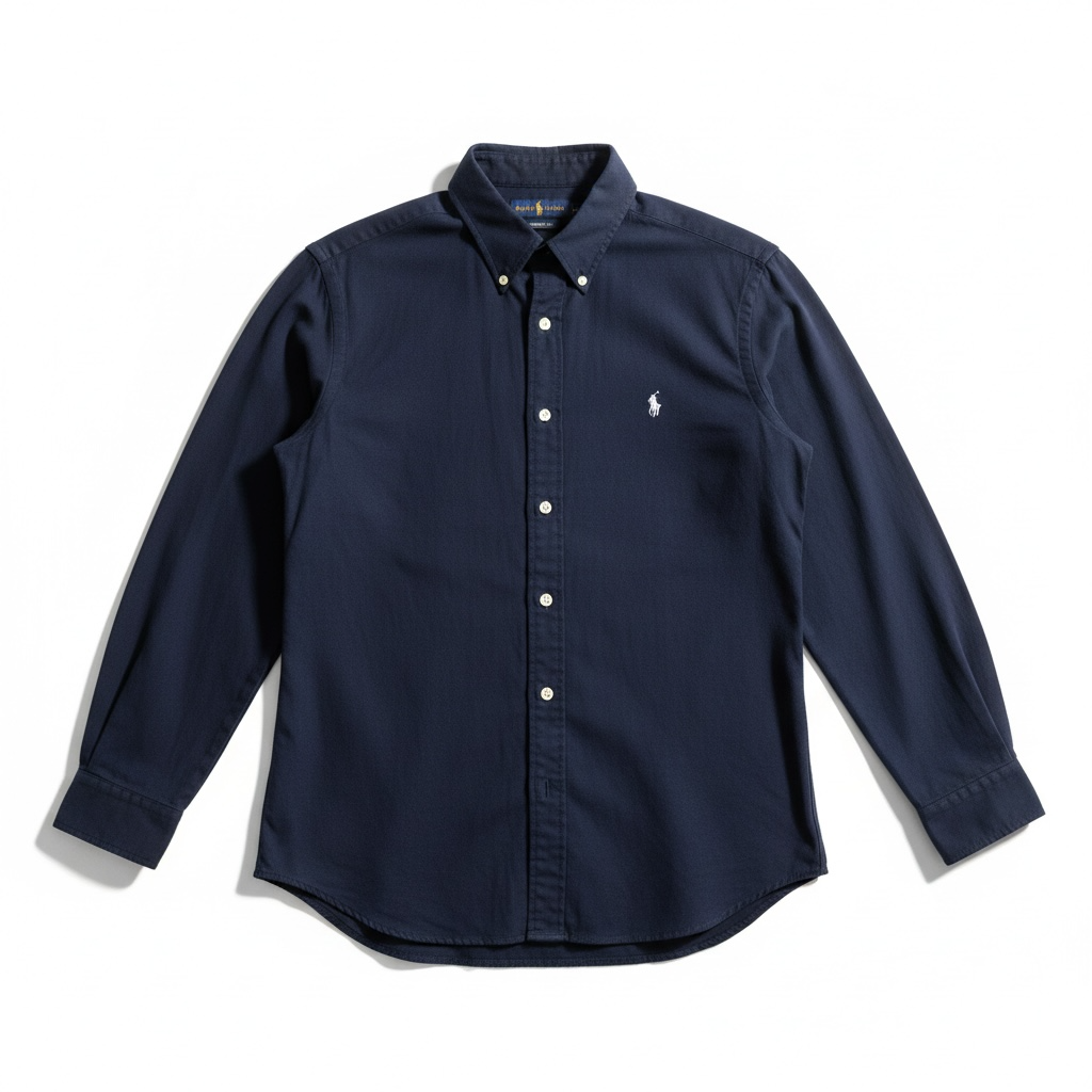 Vintage Navy Polo Ralph Lauren Shirt