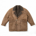 Vintage 90s Sheepskin Mouton Coat