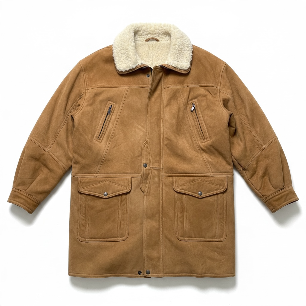 Vintage Suede Ranch Coat