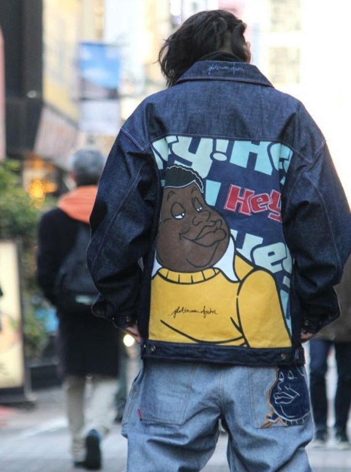 Vintage Jorts, early 00s Platinum Fubu