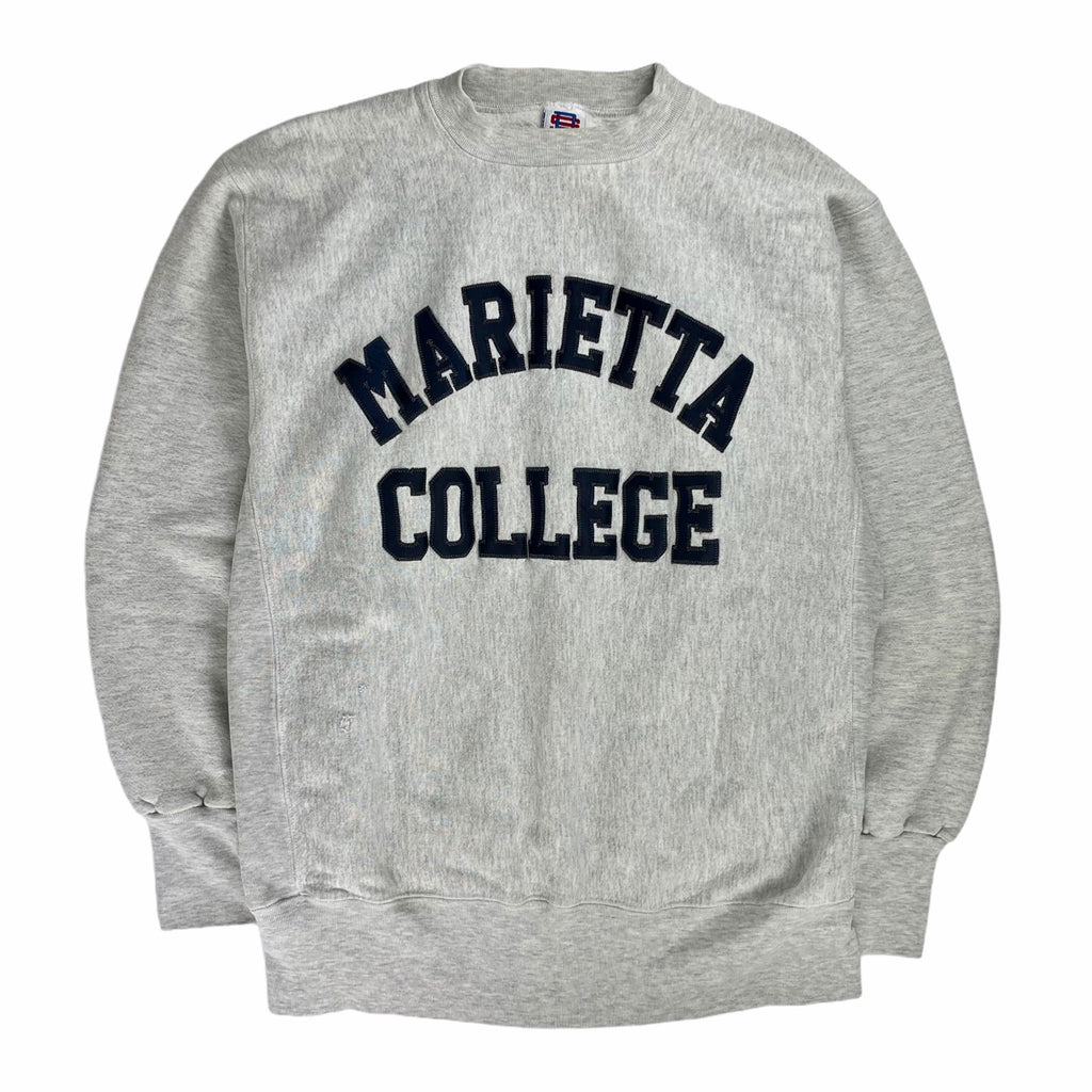 Vintage 80s Marietta College Sweatshirt, Reverse Weave - Restorecph