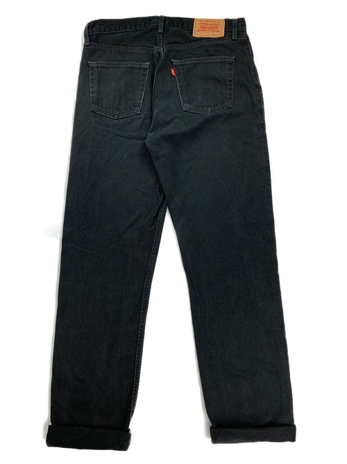 Rare Vintage Black Levi's 521 Jeans - Restorecph