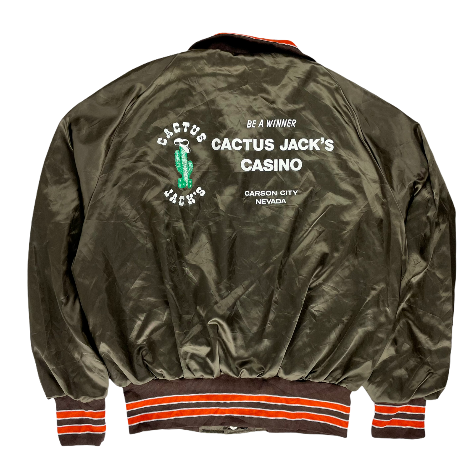 Vintage 80s Cactus Jack Baseball Jacket - Restorecph