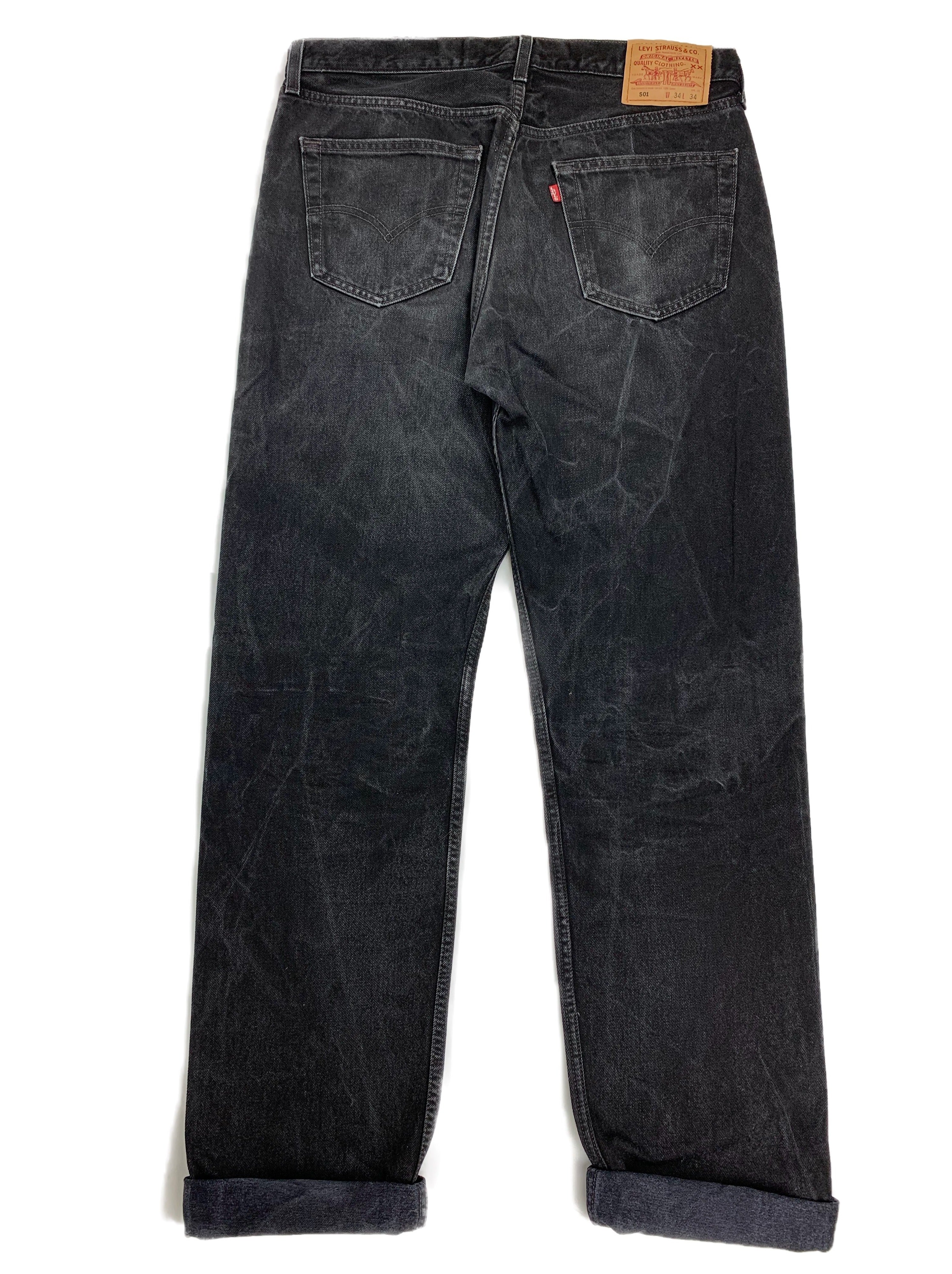 Vintage Black Levi's jeans 501 - Restorecph