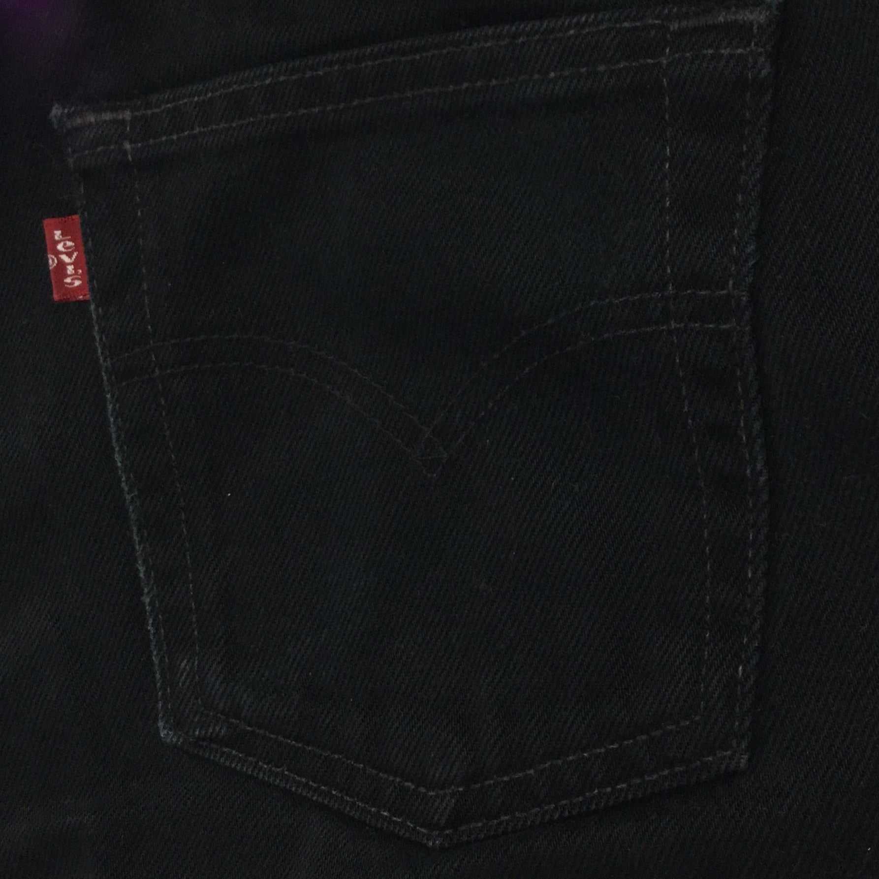 Rare Vintage Black Levi's 521 Jeans - Restorecph