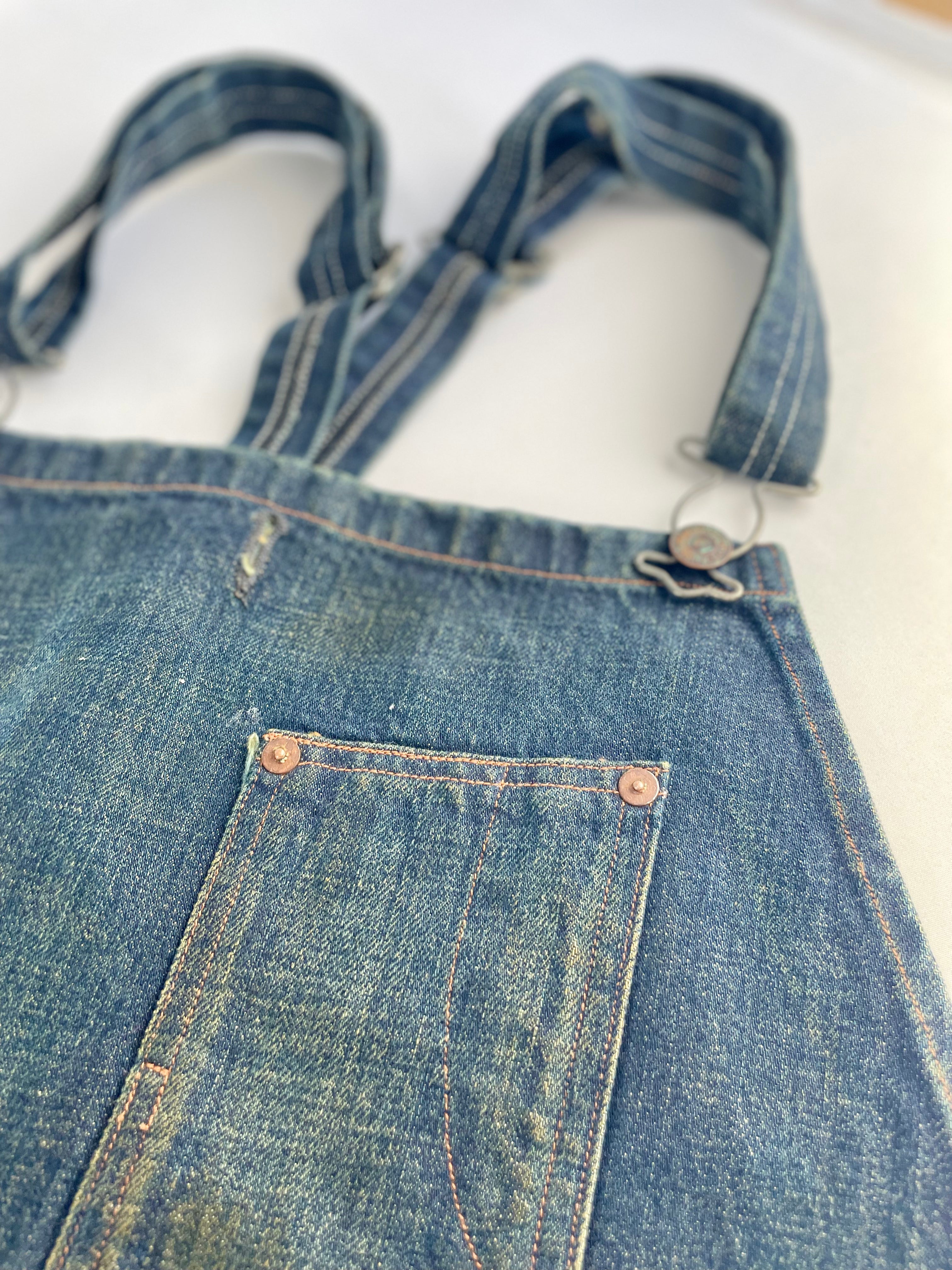 Vintage Archivel 209 Levis Denim Overalls - Restorecph
