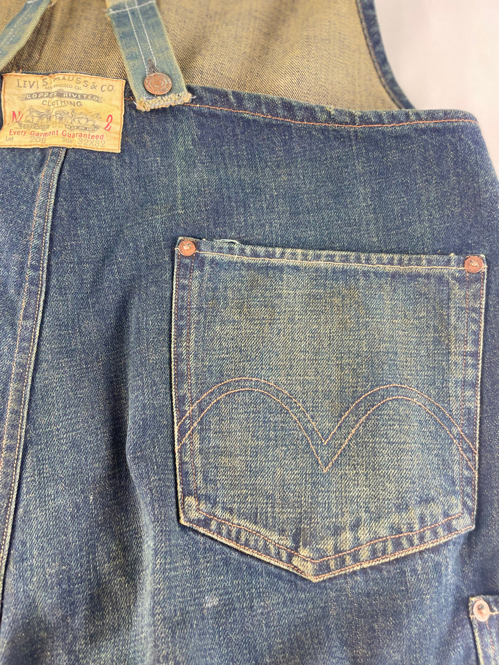 Vintage Archivel 209 Levis Denim Overalls - Restorecph