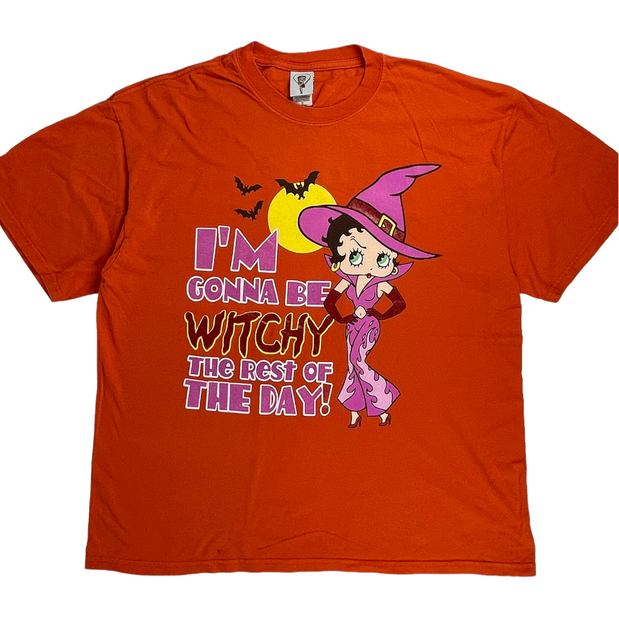 Vintage Betty Boop Halloween T-shirt - Restorecph