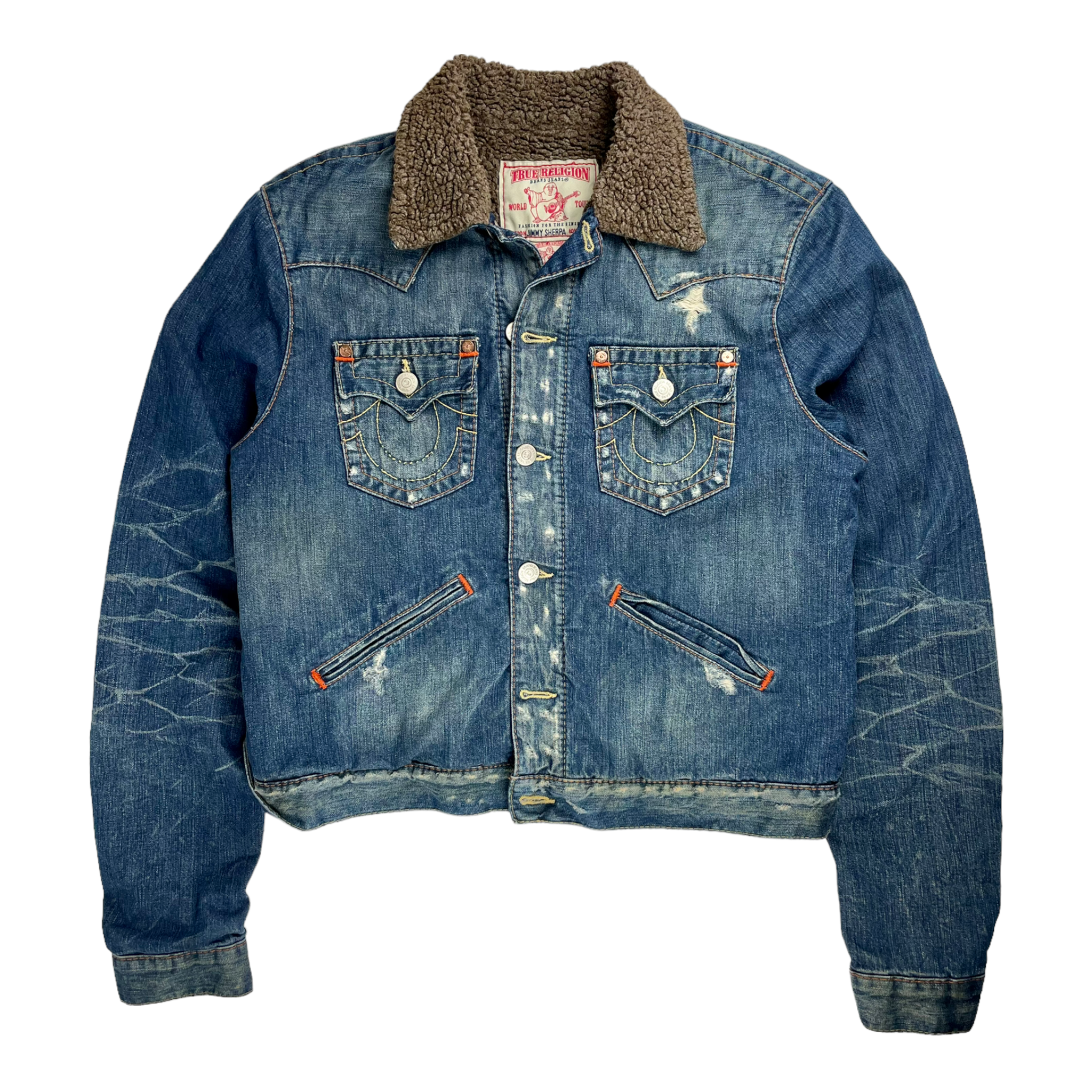 Vintage True Religion Denim Jacket - Restorecph