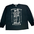 Vintage Make Them Suffer Band Long Sleeved Tee - Restorecph