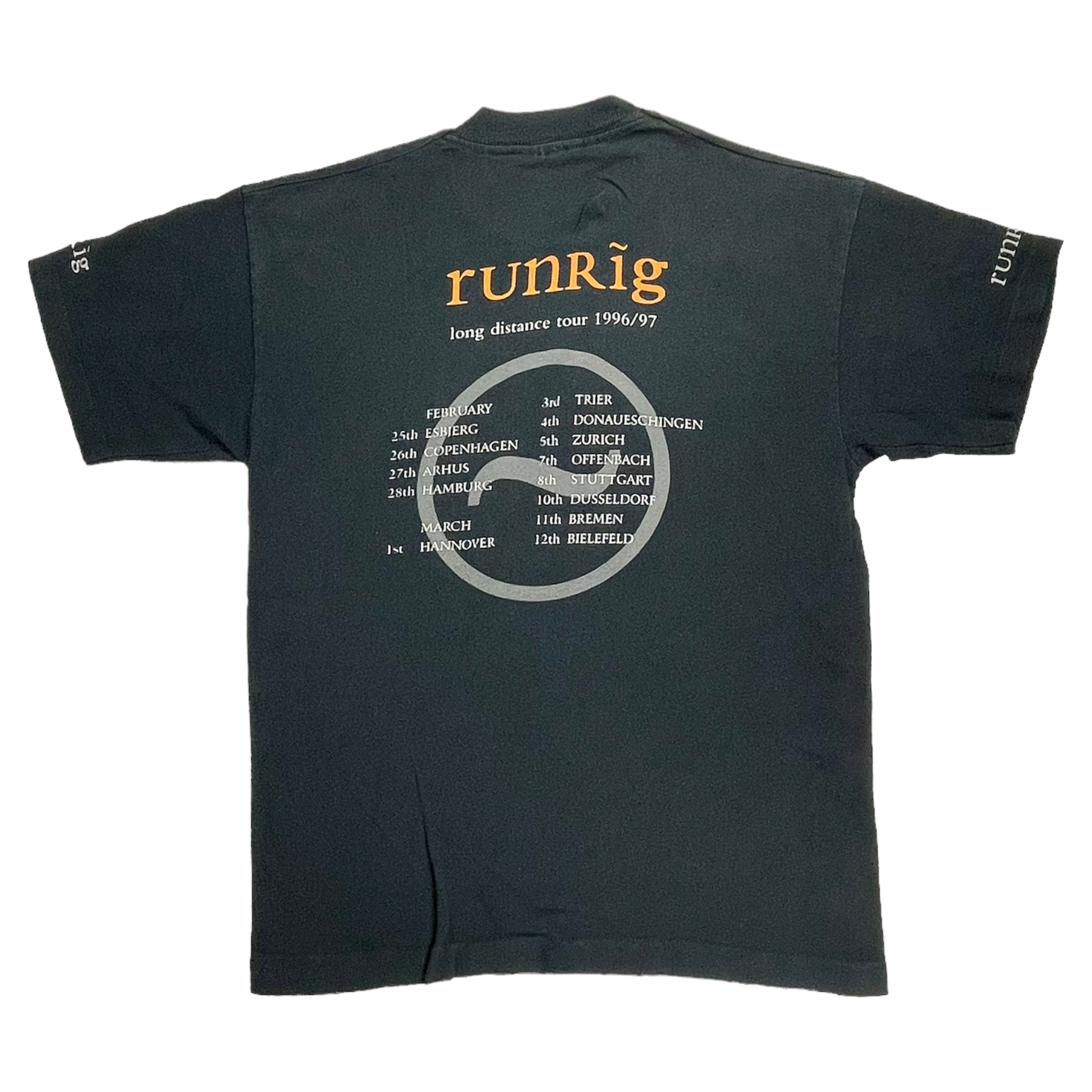 Vintage Runrig Singel Stich T-Shirt - Restorecph