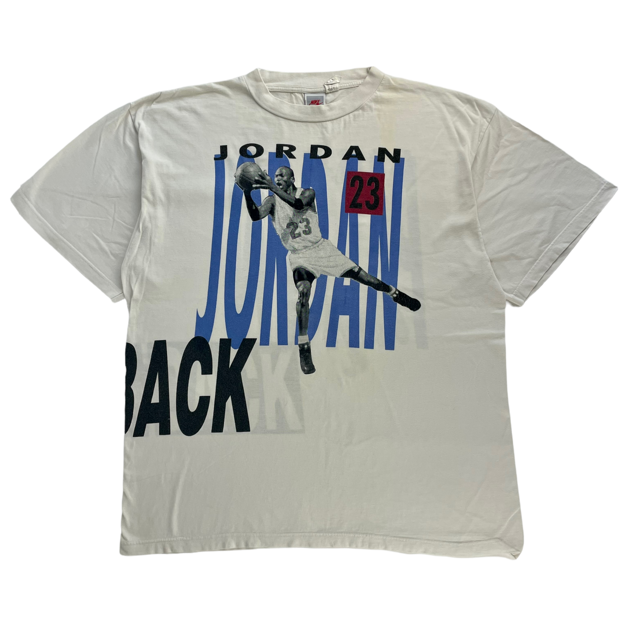 Vintage 1993 "Back 2 Back" Jorden &  Pippen T-shirt - Restorecph