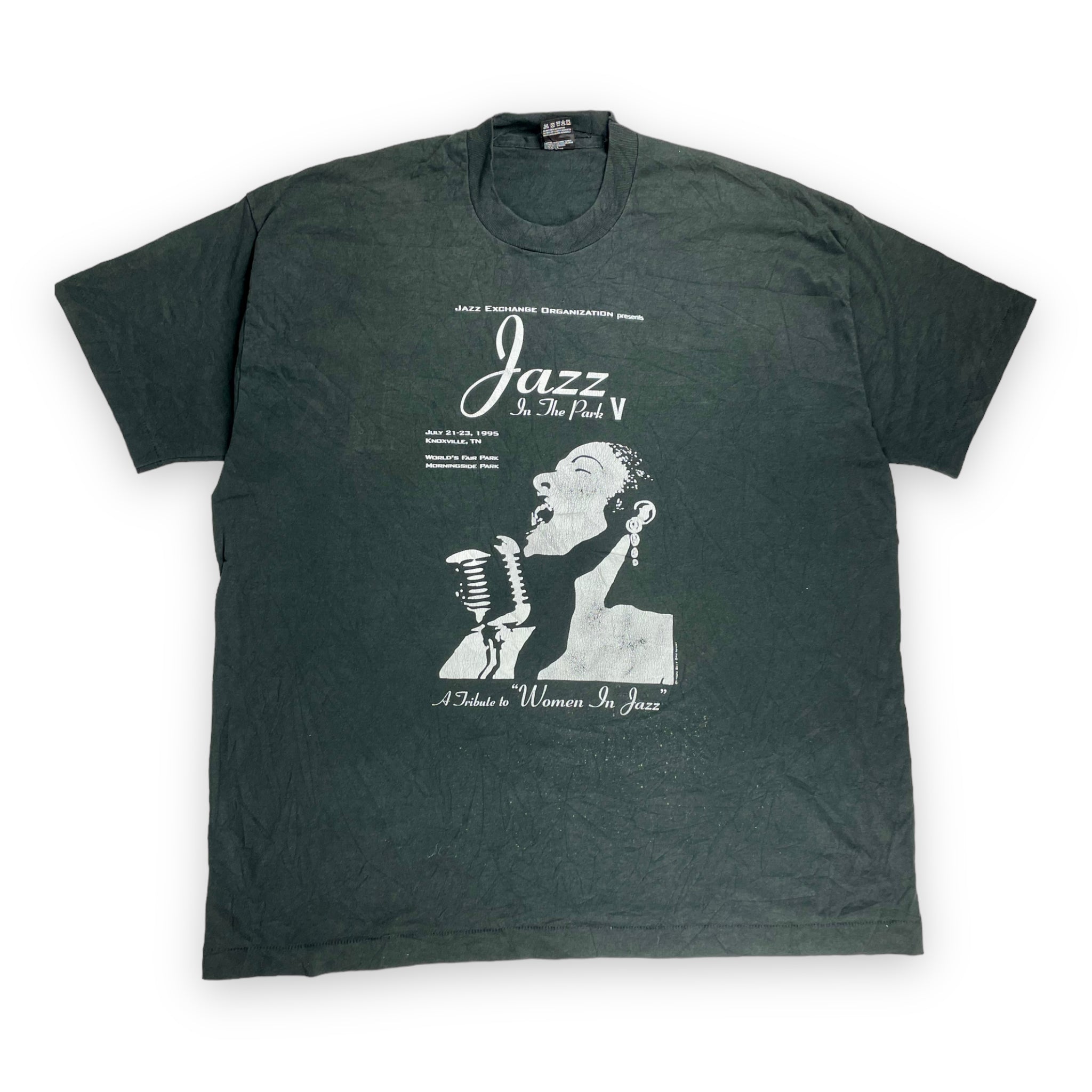 Vintage Single Stitch 1995 Jazz T-Shirt