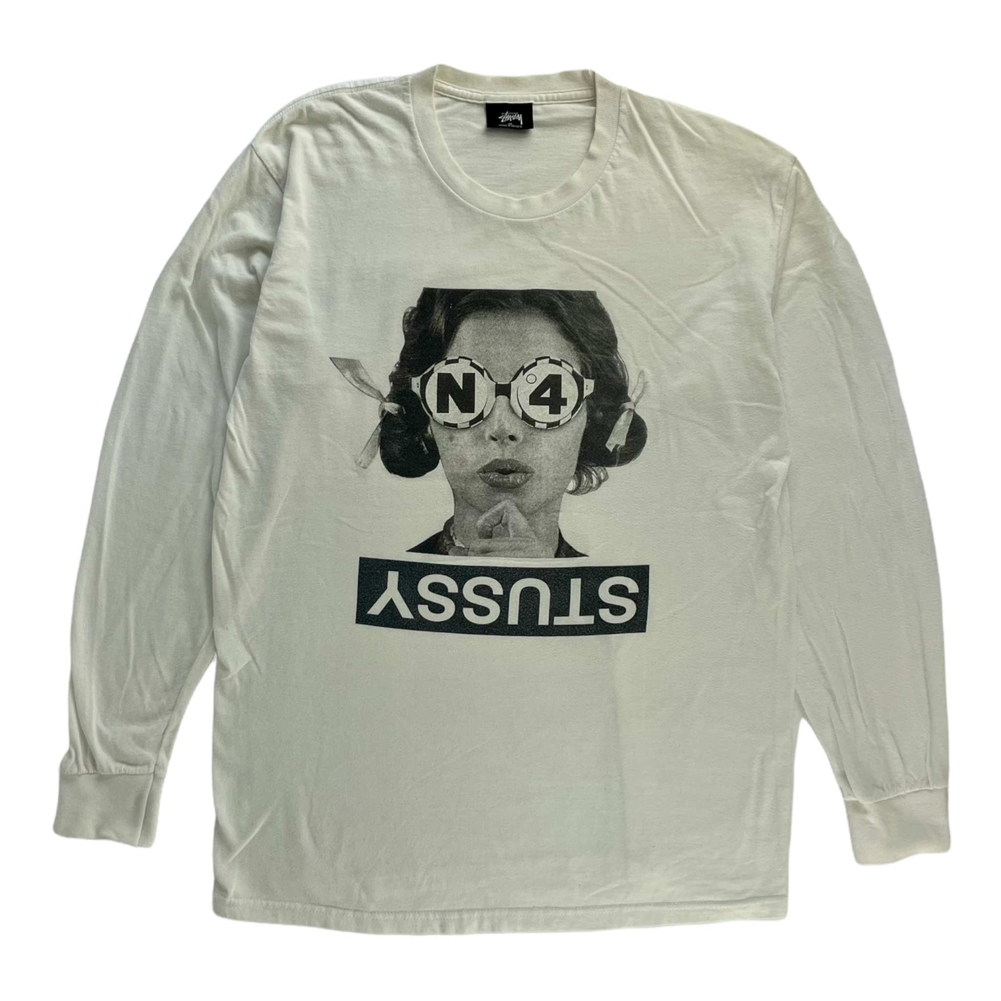 Vintage Y2K Stussy N4 T-Shirt - Restorecph