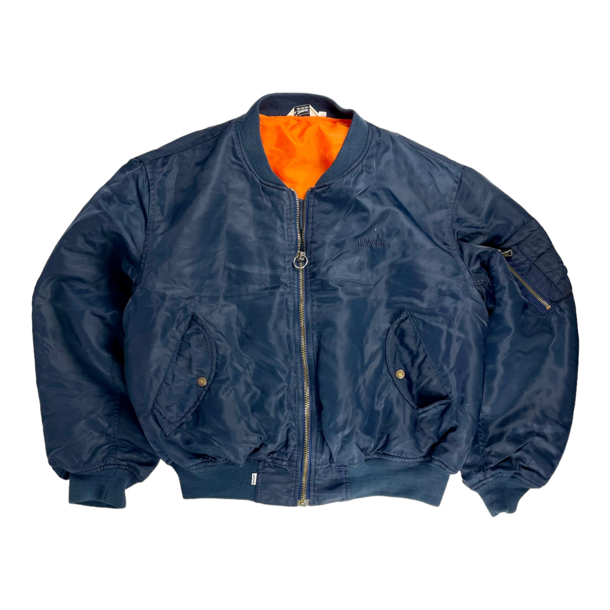 Vintage 90s Levis Bomber Jacket - Restorecph